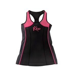 Neoprene sauna tank top, Kutting Weight women's fitness vest Small